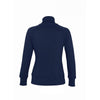 SOL'S Women's Navy Soda Sweat Jacket
