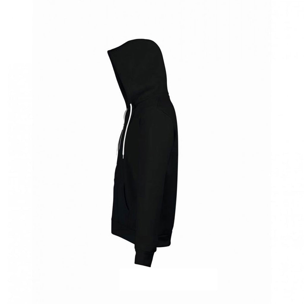 SOL'S Unisex Black Silver Hooded Jacket