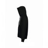 SOL'S Unisex Black Silver Hooded Jacket