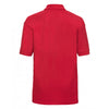 Jerzees Schoolgear Youth Bright Red Poly/Cotton Pique Polo Shirt