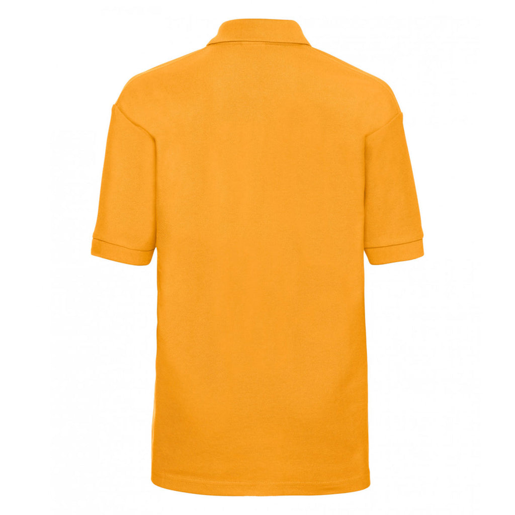Jerzees Schoolgear Youth Gold Poly/Cotton Pique Polo Shirt