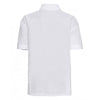 Jerzees Schoolgear Youth White Poly/Cotton Pique Polo Shirt