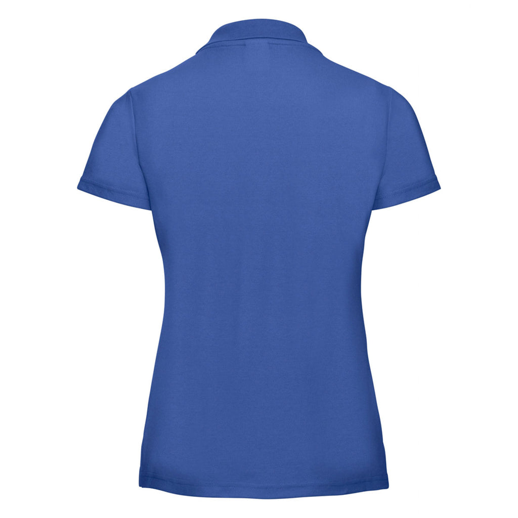 Russell Women's Bright Royal Classic Poly/Cotton Pique Polo Shirt
