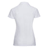 Russell Women's White Classic Poly/Cotton Pique Polo Shirt