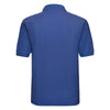 Russell Men's Bright Royal Poly/Cotton Pique Polo Shirt