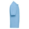 Russell Men's Sky Poly/Cotton Pique Polo Shirt