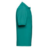 Russell Men's Winter Emerald Poly/Cotton Pique Polo Shirt