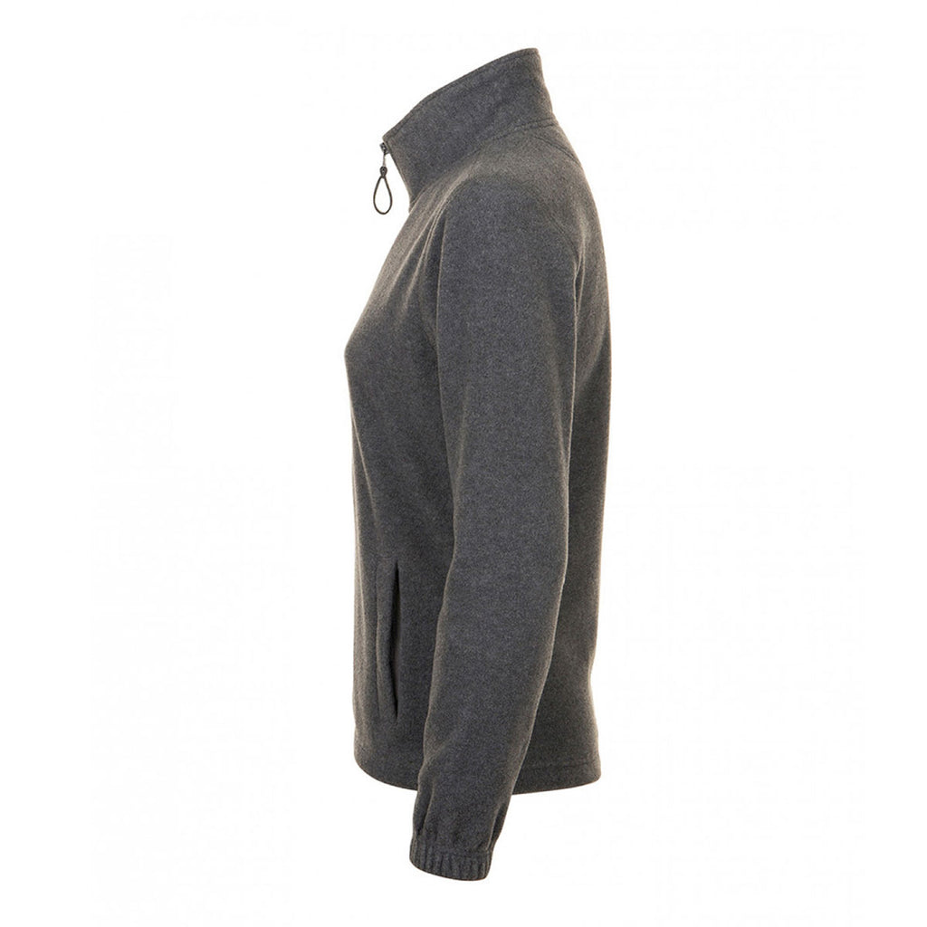 SOL'S Women's Grey Marl North Fleece Jacket