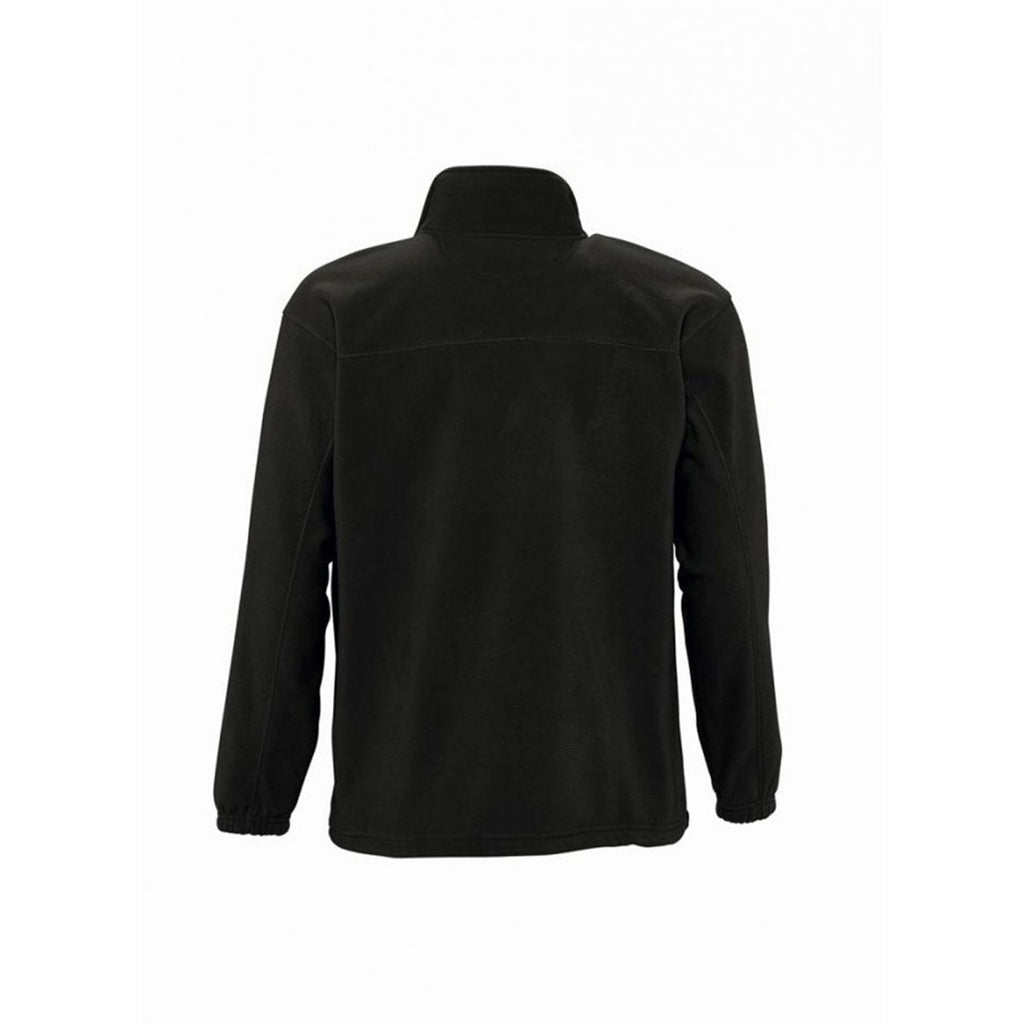 SOL'S Men's Black North Fleece Jacket