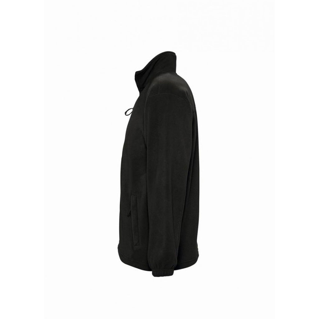 SOL'S Men's Black North Fleece Jacket