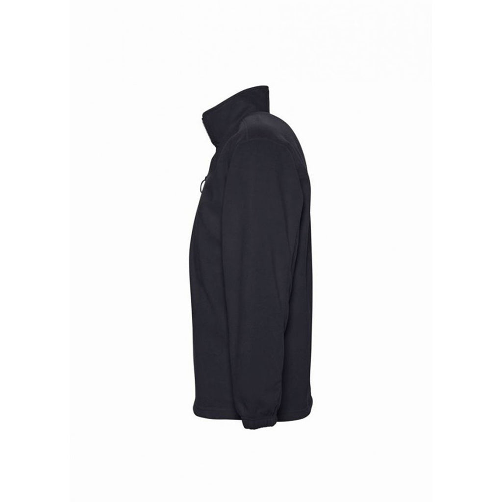 SOL'S Men's Charcoal Ness Zip Neck Fleece