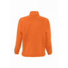 SOL'S Men's Orange Ness Zip Neck Fleece
