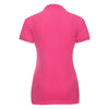 Russell Women's Fuchsia Stretch Pique Polo Shirt