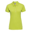 566f-russell-women-light-green-polo