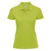 569f-russell-women-light-green-polo
