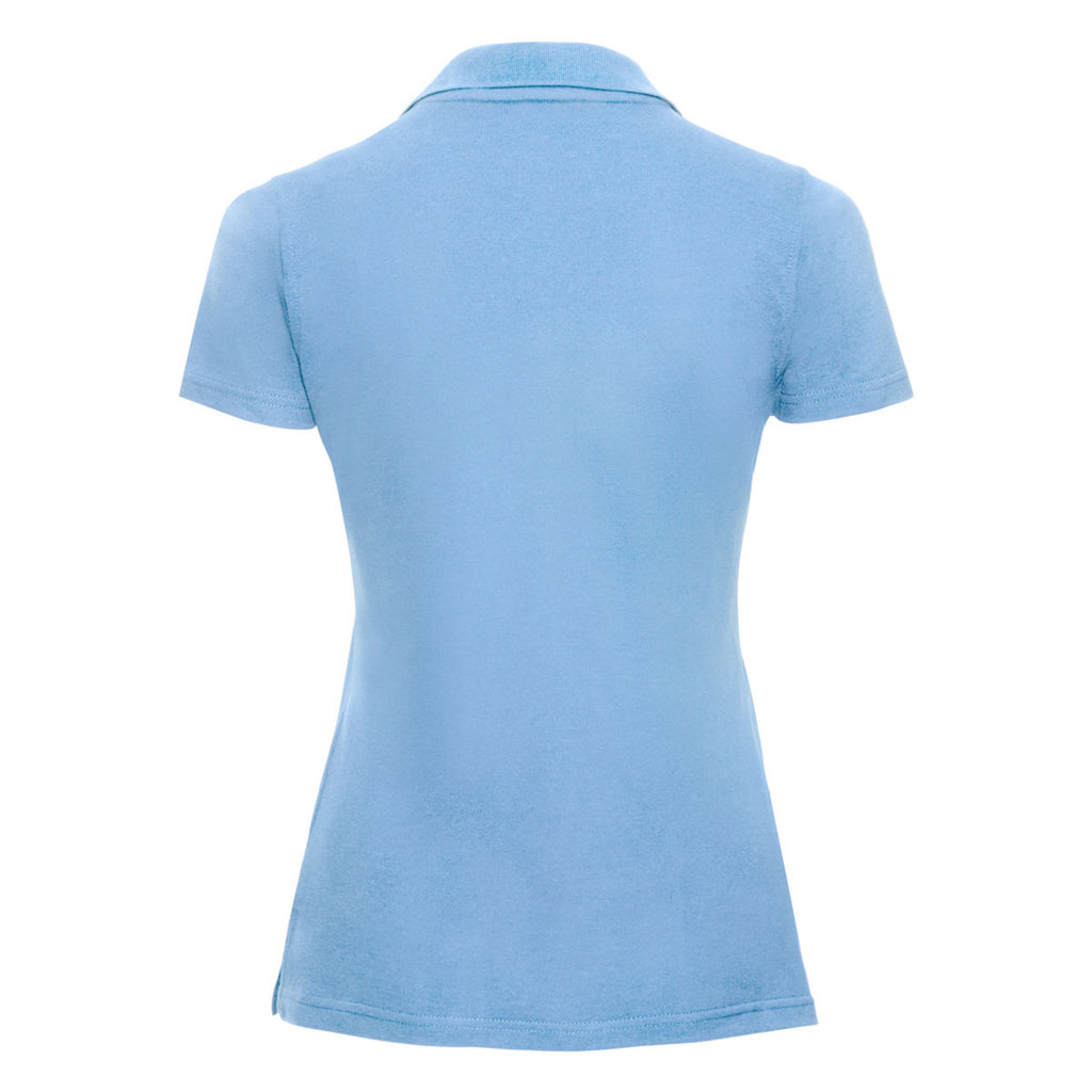 Russell Women's Sky Classic Cotton Pique Polo Shirt
