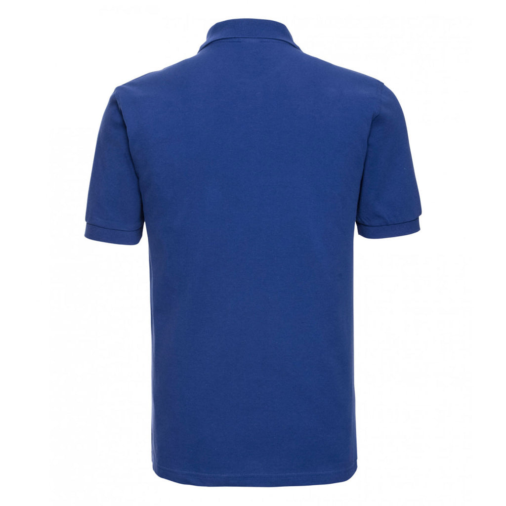 Russell Men's Bright Royal Classic Cotton Pique Polo Shirt