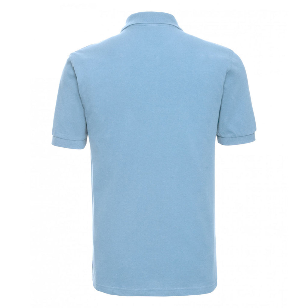 Russell Men's Sky Classic Cotton Pique Polo Shirt
