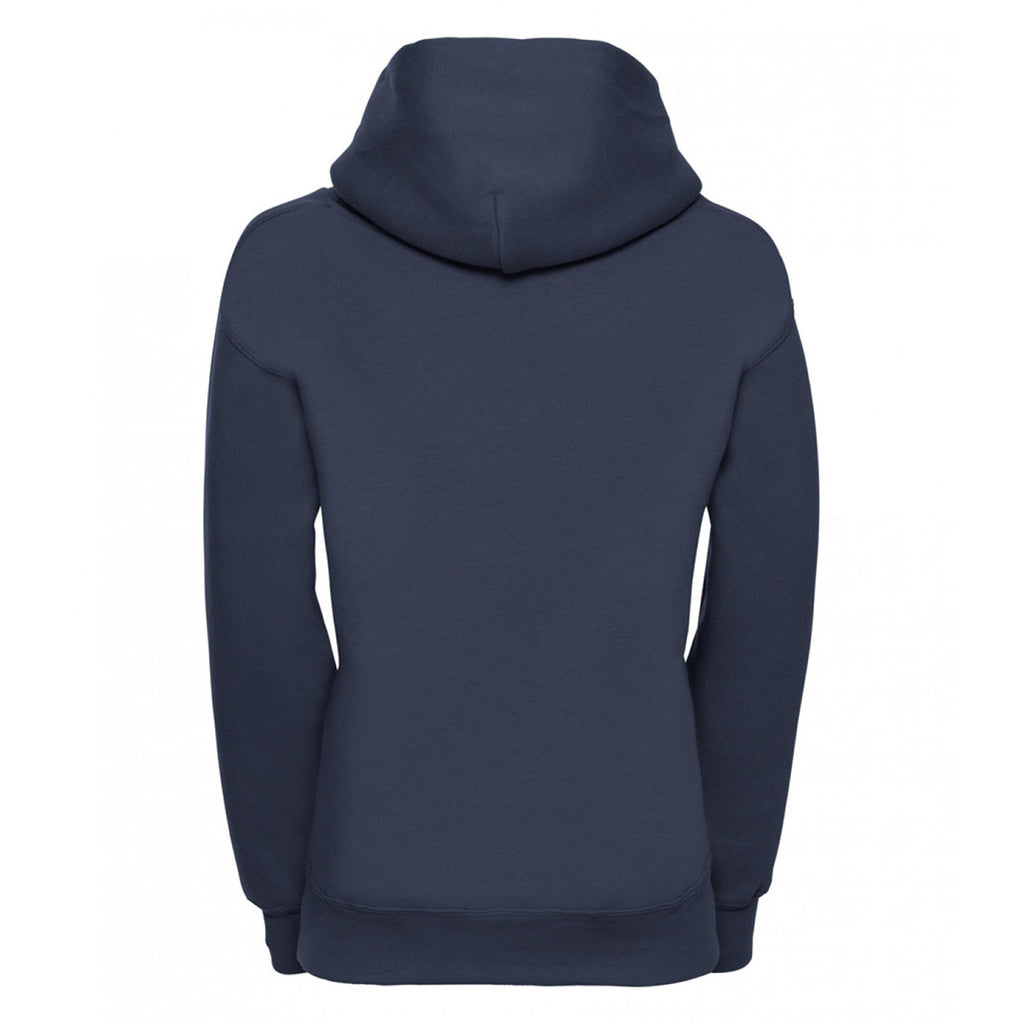 Jerzees Schoolgear Youth French Navy Hooded Sweatshirt