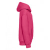 Jerzees Schoolgear Youth Fuchsia Hooded Sweatshirt