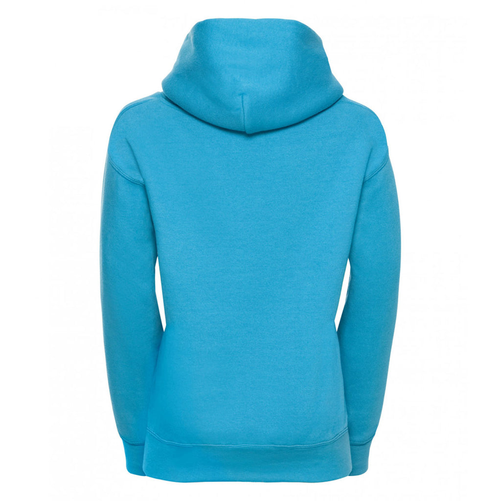 Jerzees Schoolgear Youth Turquoise Hooded Sweatshirt