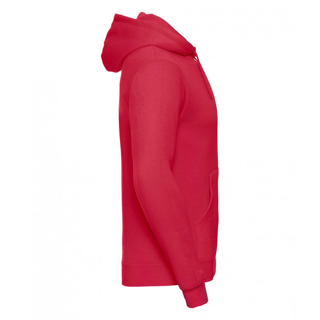 Russell Men's Classic Red Hooded Sweatshirt