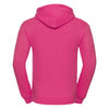 Russell Men's Fuchsia Hooded Sweatshirt