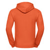 Russell Men's Orange Hooded Sweatshirt