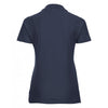 Russell Women's French Navy Ultimate Cotton Pique Polo Shirt
