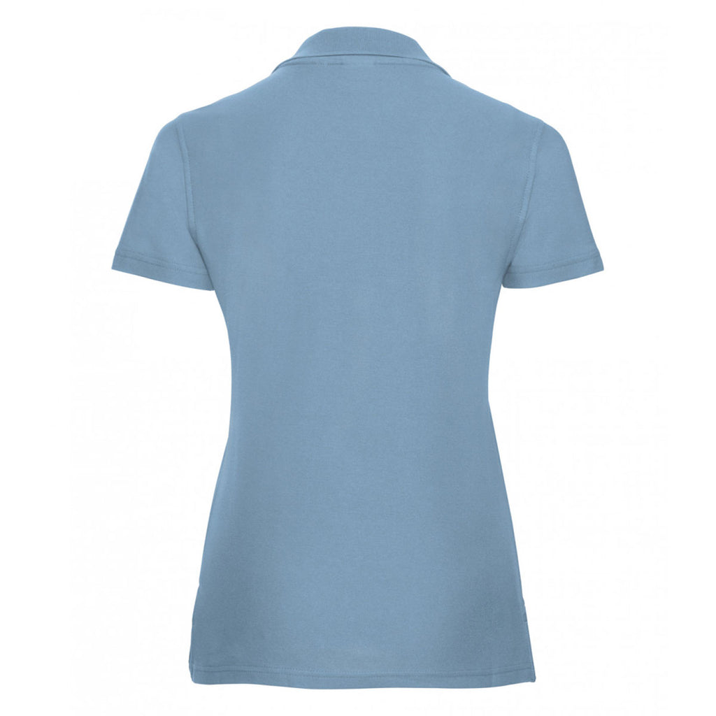 Russell Women's Sky Ultimate Cotton Pique Polo Shirt