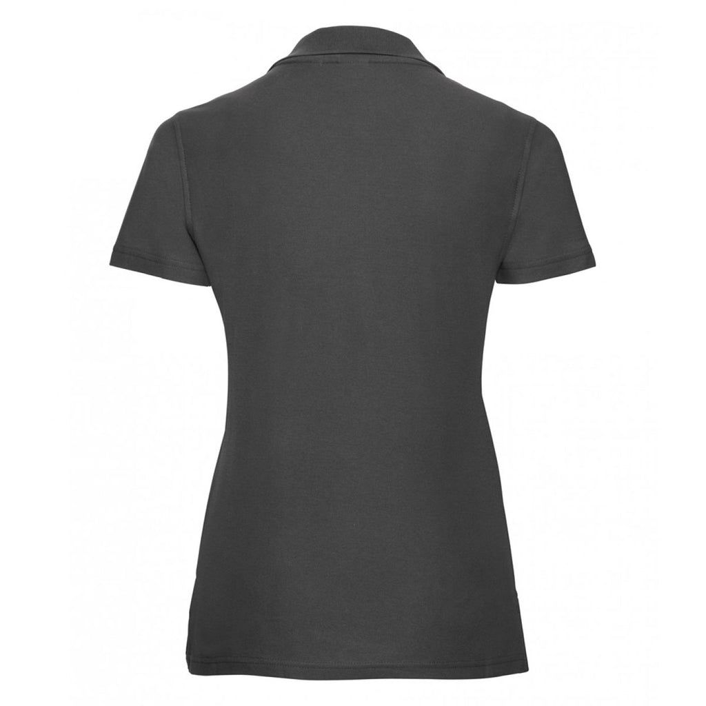 Russell Women's Titanium Ultimate Cotton Pique Polo Shirt