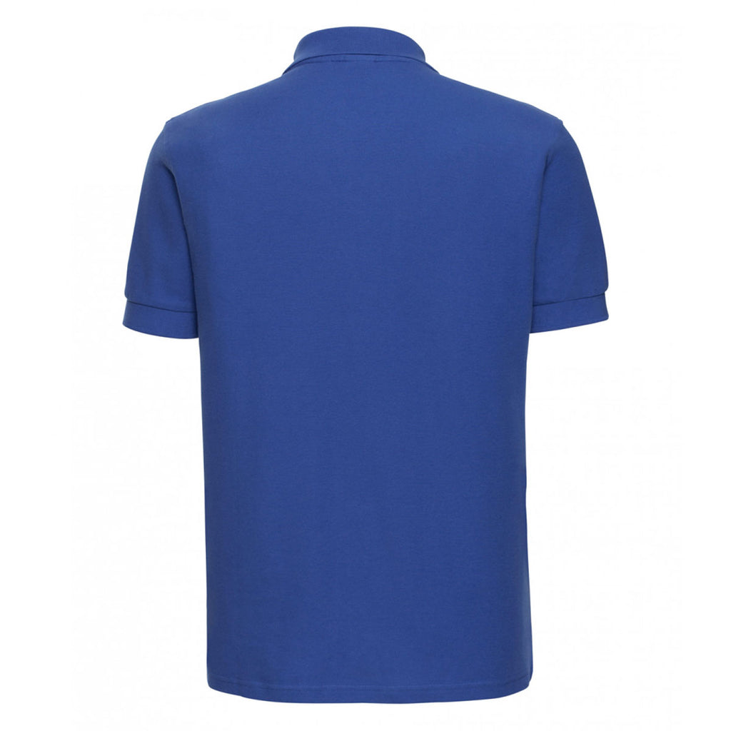 Russell Men's Bright Royal Ultimate Cotton Pique Polo Shirt