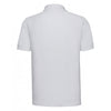 Russell Men's White Ultimate Cotton Pique Polo Shirt