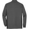 Nike Men's Dark Grey Dri-FIT L/S Quarter Zip Shirt