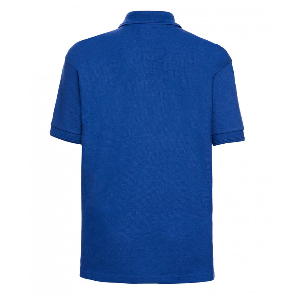 Jerzees Schoolgear Youth Bright Royal Hardwearing Poly/Cotton Pique Polo Shirt