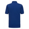 Russell Men's Bright Royal Hardwearing Poly/Cotton Pique Polo Shirt