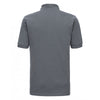 Russell Men's Convoy Grey Hardwearing Poly/Cotton Pique Polo Shirt