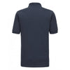 Russell Men's French Navy Hardwearing Poly/Cotton Pique Polo Shirt