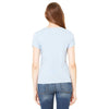 Bella + Canvas Women's Baby Blue Jersey Short-Sleeve T-Shirt