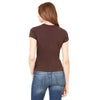 Bella + Canvas Women's Chocolate Jersey Short-Sleeve T-Shirt