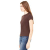 Bella + Canvas Women's Chocolate Jersey Short-Sleeve T-Shirt