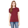 6000-bella-canvas-women-maroon-t-shirt
