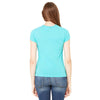 Bella + Canvas Women's Teal Jersey Short-Sleeve T-Shirt