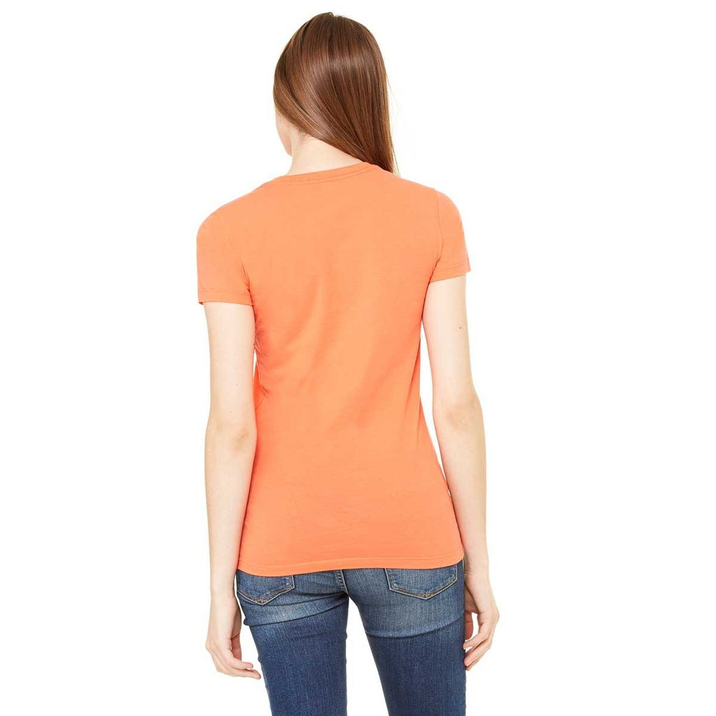 Bella + Canvas Women's Coral Jersey Short-Sleeve T-Shirt