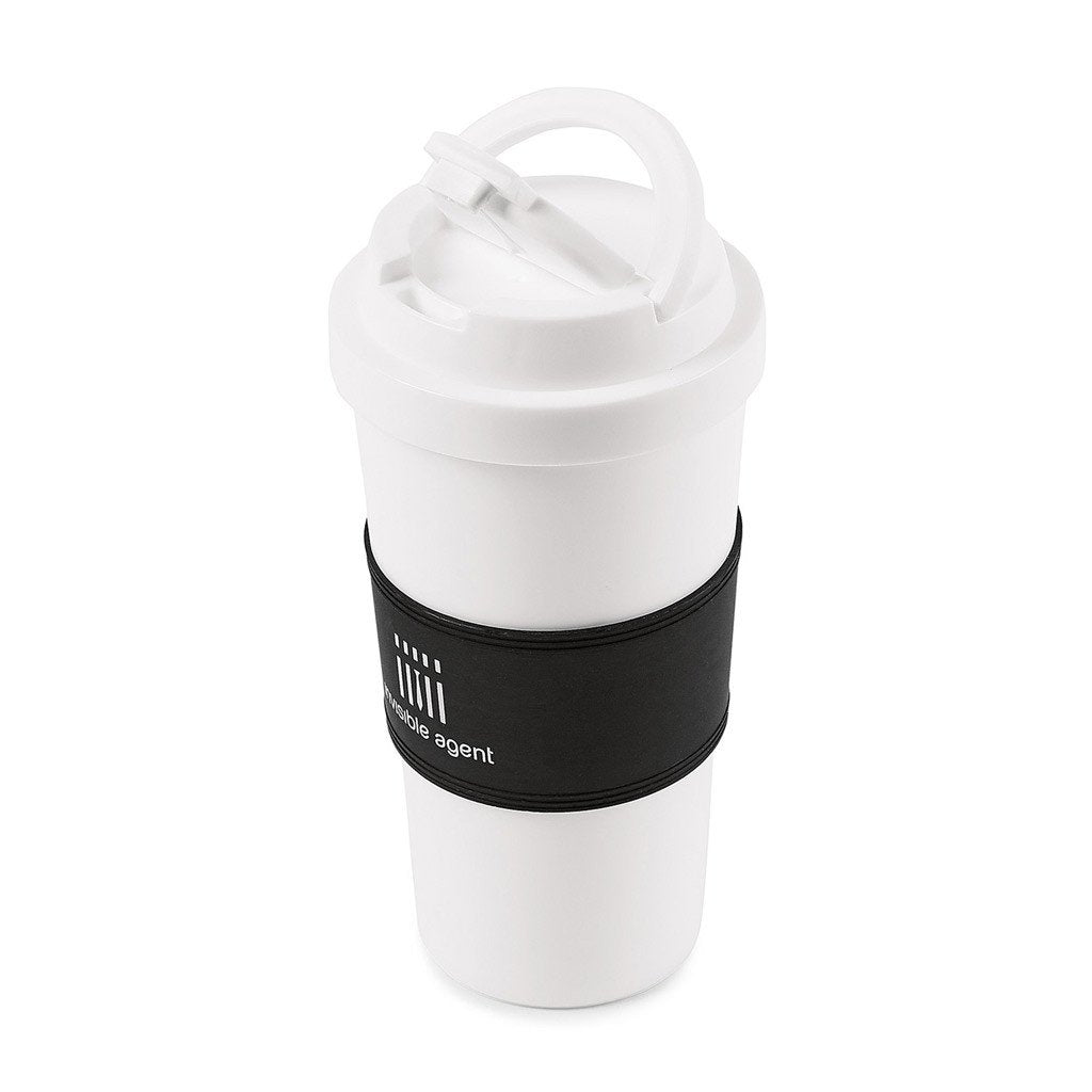 Gemline Black Athena Travel Tumbler- 16 oz.