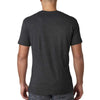 Next Level Men's Vintage Black Triblend V Neck Tee