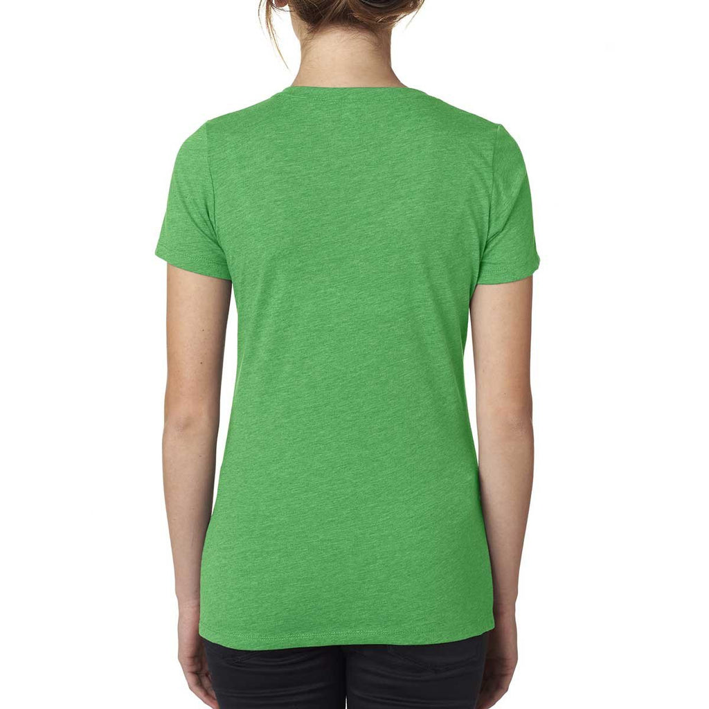 Next Level Women's Envy Poly/Cotton V Neck Tee