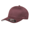 yp004-flexfit-burgundy-wooly-cap