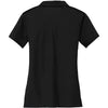 Nike Women's Black Dri-FIT S/S Vertical Mesh Polo