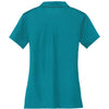Nike Women's Turquoise Dri-FIT S/S Vertical Mesh Polo